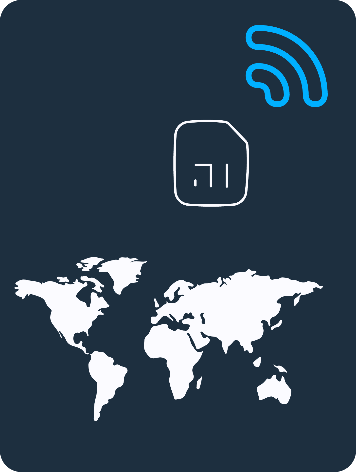 Bornemann SIM-Karte Weltweit für GPS Geräte | 1 - 6 Signale pro Tag
