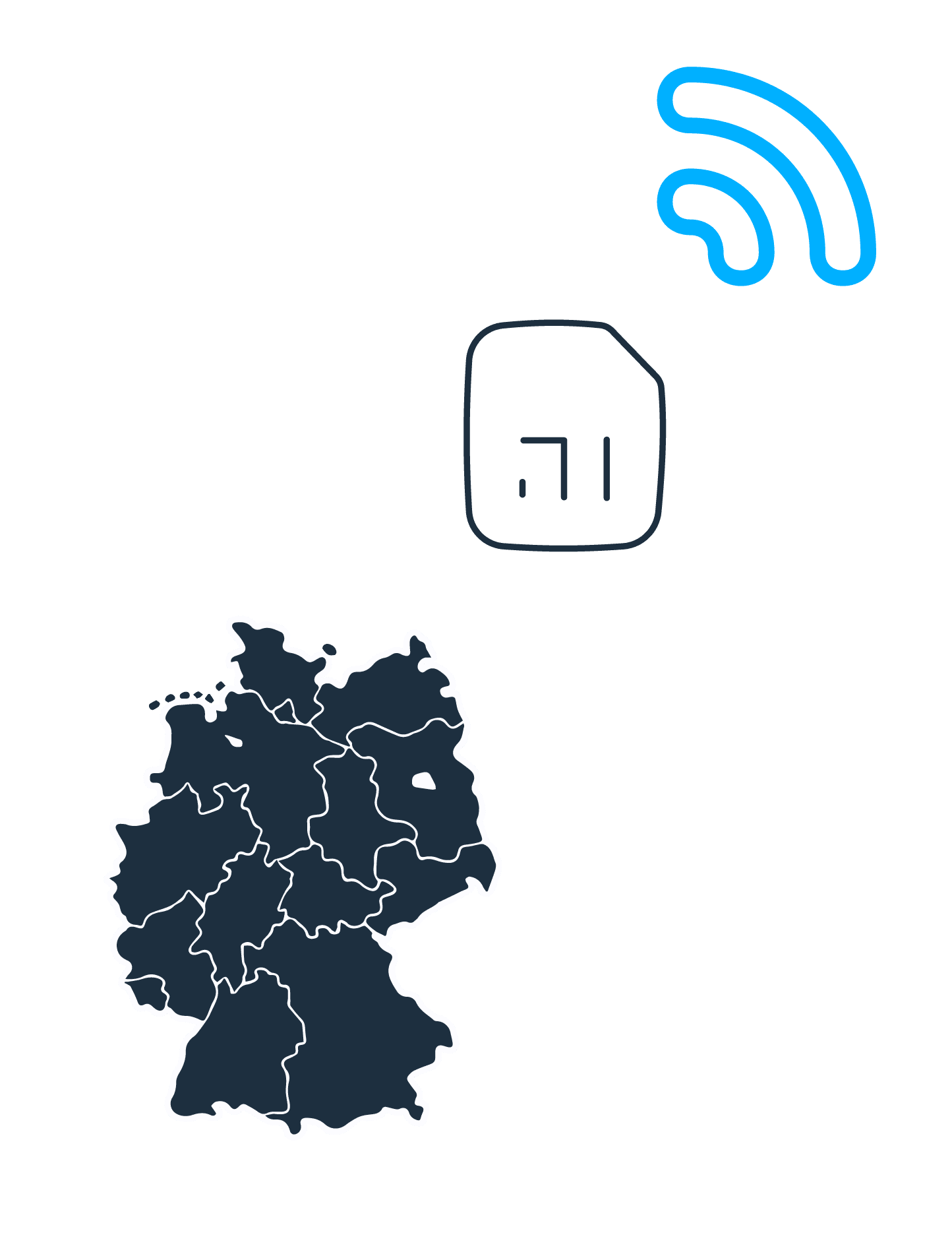Bornemann SIM-Karte National für GPS Geräte | 12 Monate